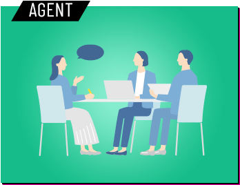 業界経験豊富なエージェントが100名以上の転職をサポート