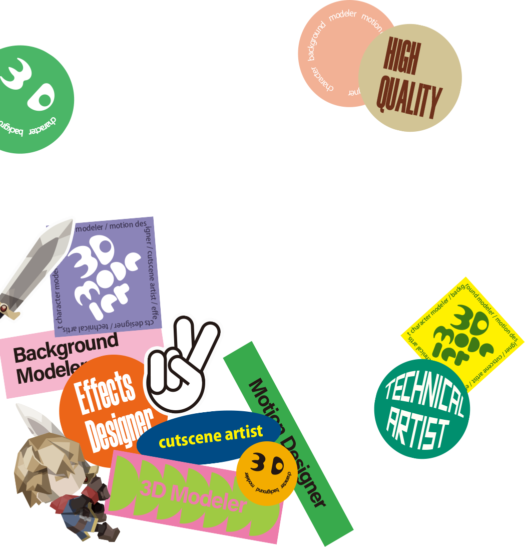 ゲーム業界でもっと良い条件の仕事をしたいあなたへ ゲーム・映像・アニメ業界経験のある 3Dデザイナー・モデラー・アニメーター・モーションデザイナー・エフェクトデザイナーの⽅へ あなたの強みを発見し 最良の転職を一緒に実現する 転職エージェント ゲーム業界専⾨エージェント Hiraku agent