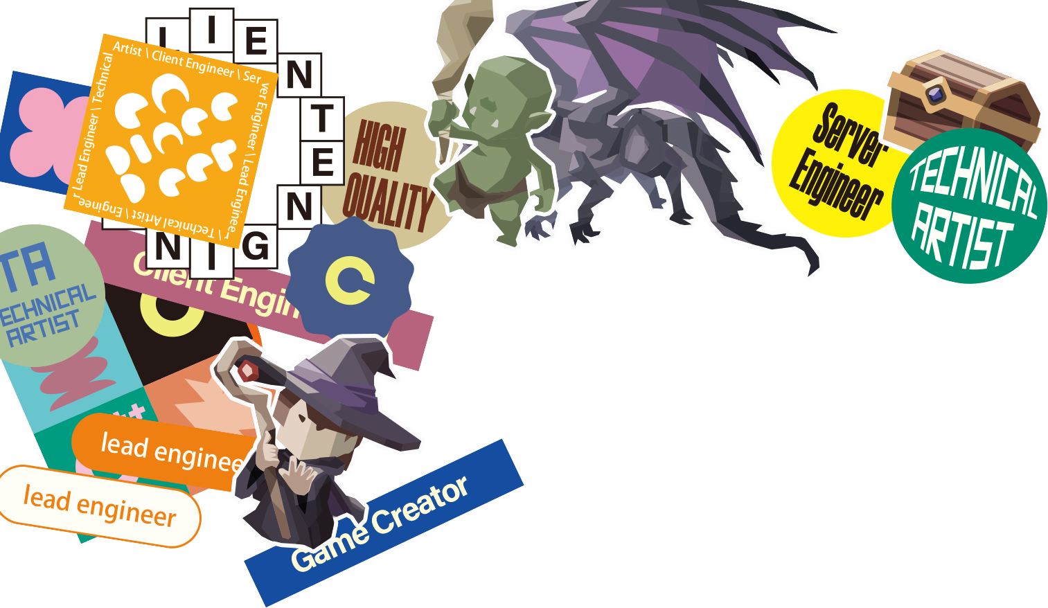 ゲーム業界でもっと良い条件の仕事をしたいあなたへ ゲーム・IT業界経験のある ゲームプログラマー・エンジニアの⽅へ あなたの強みを発見し 最良の転職を一緒に実現する 転職エージェント ゲーム業界専⾨エージェント Hiraku agent